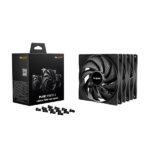 Be Quiet! Cooler 14cm - PURE WINGS 3 140mm PWM HS 3-Pack (1800rpm, 30,5dB, fekete) - Image 3