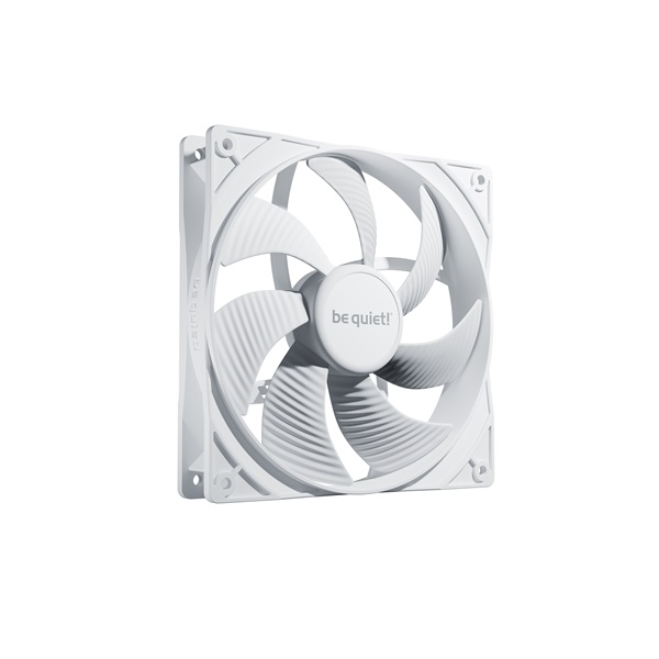 Be Quiet! Cooler 14cm - PURE WINGS 3 White 140mm PWM (1200rpm, 21,9dB, fehér) - Image 2