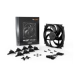 Be Quiet! Cooler 14cm - SILENT WINGS 4 140mm (1100rpm, 13,6dB, fekete) - Image 4