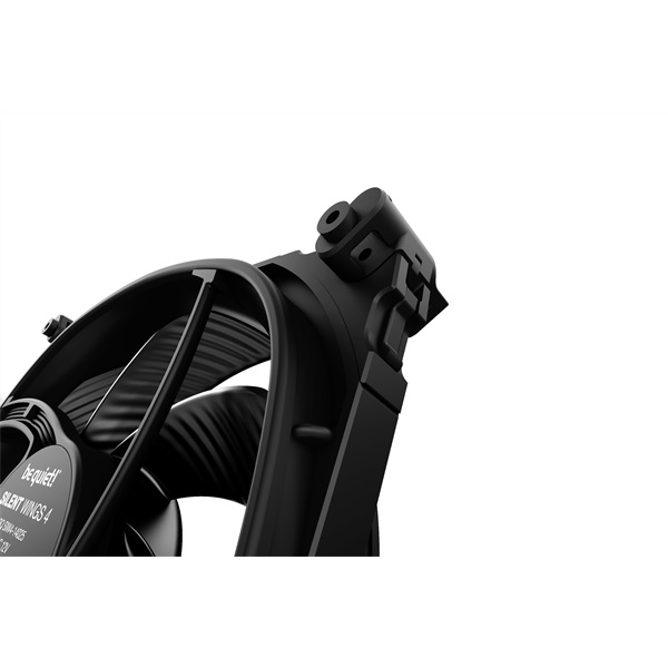Be Quiet! Cooler 14cm - SILENT WINGS 4 140mm PWM (1100rpm, 13,6dB, fekete) - Image 3