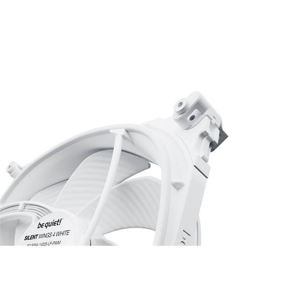 Be Quiet! Cooler 14cm - SILENT WINGS 4 White 140mm PWM high-speed (1900rpm, 29,3dB, fehér) - Image 3