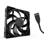 Be Quiet! Cooler 14cm - SILENT WINGS PRO 4 140mm PWM (2400rpm, 36,8dB, fekete) - Image 2