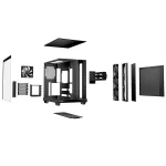 Be Quiet! Számítógépház - LIGHT BASE 500 Black (ATX, edzett üveg oldallap, fekete) - Image 10