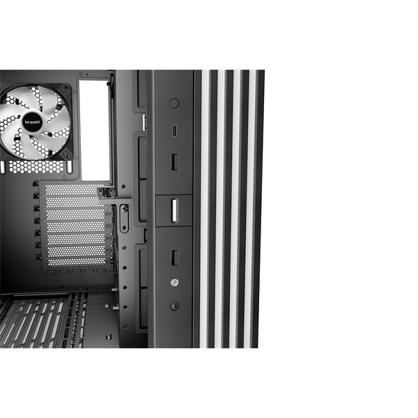Be Quiet! Számítógépház - LIGHT BASE 600 DX Black (ATX, edzett üveg oldallap, fekete) - Image 6