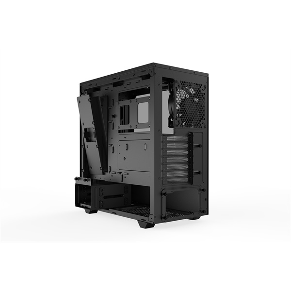 Be Quiet! Számítógépház - Pure Base 500DX Black (ATX, edzett üveg oldallap, fekete) - Image 5