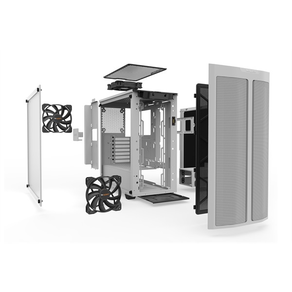 Be_Quiet_Szamitogephaz_-_Pure_Base_500DX_White_ATX_edzett_uveg_oldallap_feher-i357864.jpg Be Quiet! Számítógépház - Pure Base 500DX White (ATX, edzett üveg oldallap, fehér) - Image 4