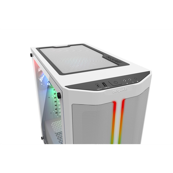 Be_Quiet_Szamitogephaz_-_Pure_Base_500DX_White_ATX_edzett_uveg_oldallap_feher-i357874.jpg Be Quiet! Számítógépház - Pure Base 500DX White (ATX, edzett üveg oldallap, fehér) - Image 6