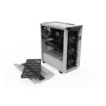 Be Quiet! Számítógépház - Pure Base 500DX White (ATX, edzett üveg oldallap, fehér) - Image 7