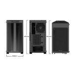 Be Quiet! Számítógépház - Pure Base 500 FX Black (ATX, RGB, edzett üveg oldallap, fekete) - Image 2