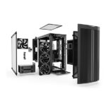 Be Quiet! Számítógépház - Pure Base 500 FX Black (ATX, RGB, edzett üveg oldallap, fekete) - Image 3