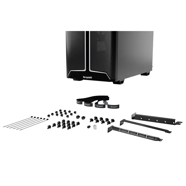 Be Quiet! Számítógépház - Pure Base 501 DX Black (ATX, edzett üveg oldallap, fekete) - Image 15
