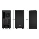 Be Quiet! Számítógépház - Pure Base 600 Black (ATX, fekete) - Image 2
