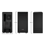 Be Quiet! Számítógépház - Pure Base 600 Black (ATX, fekete) - Image 2