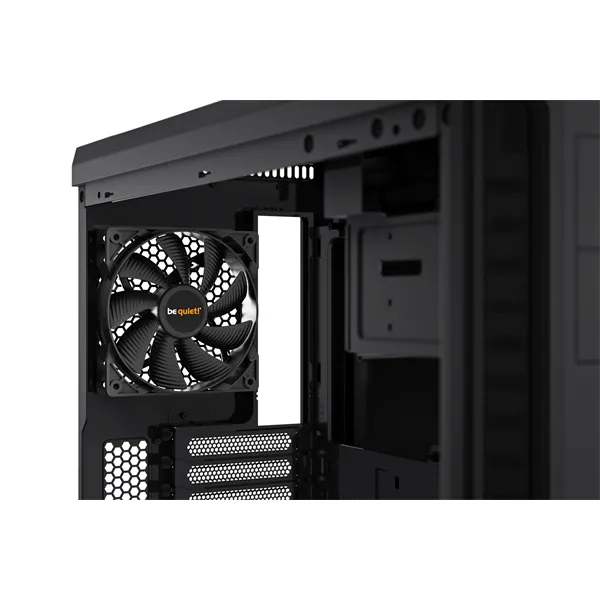 Be Quiet! Számítógépház - Pure Base 600 Window Black (ATX, edzett üveg oldallap, fekete) - Image 3