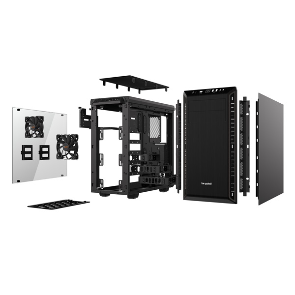 Be_Quiet_Szamitogephaz_-_Pure_Base_600_Window_Black_ATX_edzett_uveg_oldallap_fekete-i357464.jpg Be Quiet! Számítógépház - Pure Base 600 Window Black (ATX, edzett üveg oldallap, fekete) - Image 4