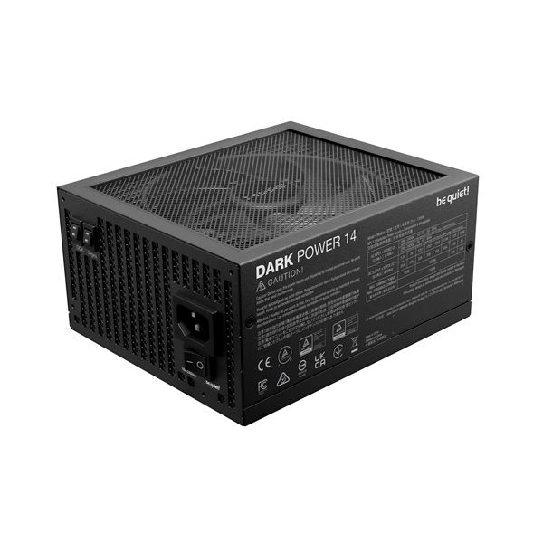 Be Quiet! Tápegység 1200W - DARK POWER 14 (80+ Titanium, ATX3.1, PCIe5.1, moduláris, fekete) - Image 3