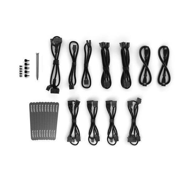 Be Quiet! Tápegység 1200W - DARK POWER 14 (80+ Titanium, ATX3.1, PCIe5.1, moduláris, fekete) - Image 8