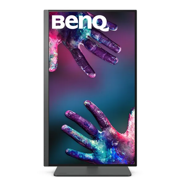 BenQ Monitor 27" - PD2705U (IPS, 16:9, 3840x2160, 5ms, 350dc/m2,  DP, HDMI, USB-C, Speaker, mag.áll., Pivot) - Image 3