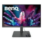 BenQ Monitor 27" - PD2705U (IPS, 16:9, 3840x2160, 5ms, 350dc/m2,  DP, HDMI, USB-C, Speaker, mag.áll., Pivot)
