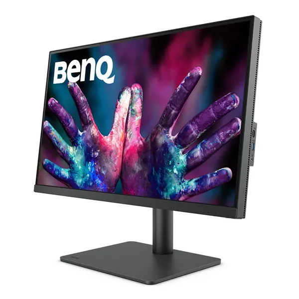 BenQ Monitor 27" - PD2705U (IPS, 16:9, 3840x2160, 5ms, 350dc/m2,  DP, HDMI, USB-C, Speaker, mag.áll., Pivot) - Image 9