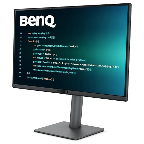 BenQ Monitor 27" - RD270Q (IPS, 144Hz, 16:9, 2560x1440, 5ms, 350cd/m2, HDMI, 2xUSB-C, USB-A, Speaker, Pivot, mag.áll)