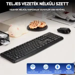 Bluestork Billentyűzet/Egér Kit - 2 in 1 PACK-MEDIA-OFF/HU (Vezeték nélküli, Multiedia, 1600 DPI egér, fekete, magyar) - Image 5