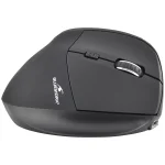 Bluestork Vezeték nélküli Egér - M-WL-ERGO-BK (Ergonomic, Rechargeable, 2.4G, 2400 DPI, optikai, fekete) - Image 4