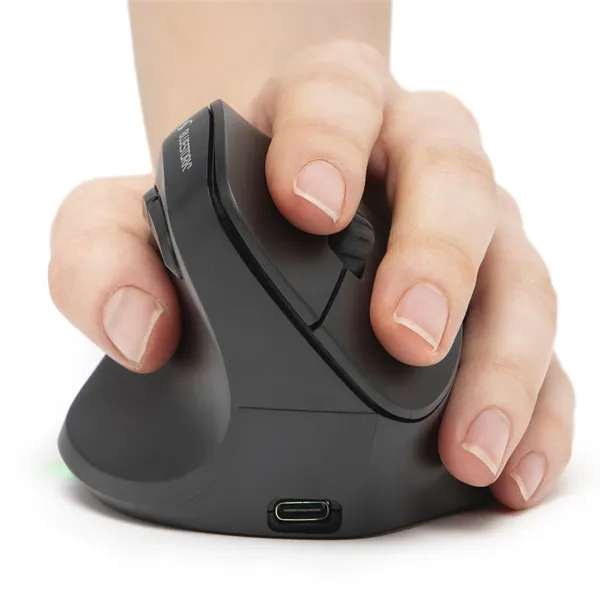 Bluestork M-WL-ERGO-LUMI-L Wireless Mouse Black - Image 3