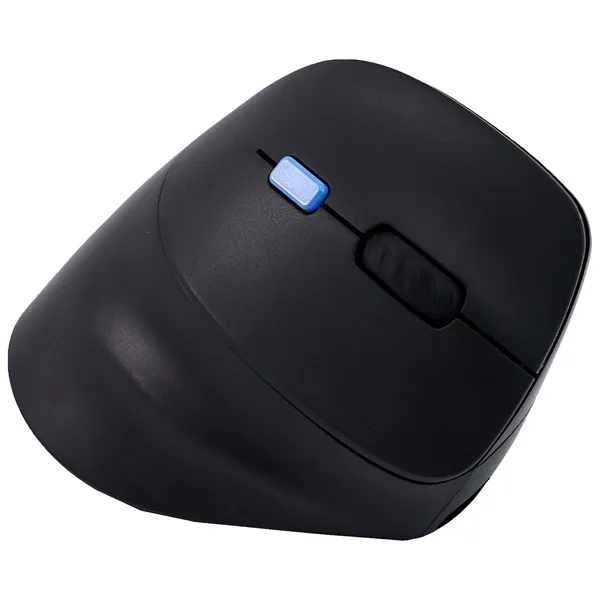 Bluestork Vezeték nélküli Egér - M-WL-ERGO-LUMI-TH (Ergonomic, Rechargeable, 2,4GHZ+Bluetooth, 4800 DPI, 6 gomb, fekete) - Image 5