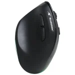 Bluestork Vezeték nélküli Egér - M-WL-ERGO-LUMI (Ergonomic, Rechargeable, 2400 DPI, 6 gomb, optikai, fekete) - Image 4
