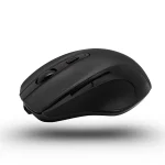 Bluestork Vezeték nélküli Egér - M-WL-OFF75-BLACK (Rechargeable, Bluetooth, 1600 DPI, 6 gomb, optikai, fekete) - Image 2