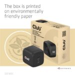 Club 3D Hálózati Adapter - CAC-1909EU (45W GAN, USB-C Dual Port, PD 3.0, PPS, Kétportos) - Image 10