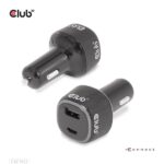 Club 3D Autós Töltő - CAC-1922 (63W, USB-A, USB-C, 12-24V, QC3.0) - Image 9