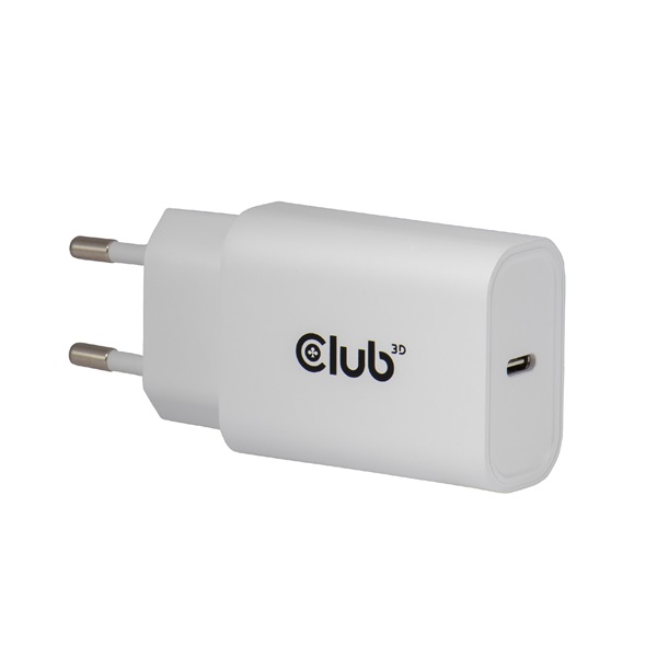 Club 3D Hálózati Adapter - CAC-3020 (2db/csomag, 30W USB-C, PD3.0, túltöltés védelem, kicsi méret, fehér) - Image 2