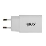 Club 3D Hálózati Adapter - CAC-3020 (2db/csomag, 30W USB-C, PD3.0, túltöltés védelem, kicsi méret, fehér) - Image 3