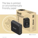 Club 3D Hálózati Adapter - CAC-1912EU (100W GaN, 2x USB-A, 2x USB-C, PD3.0, 4 csatlakozó) - Image 11