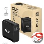 Club 3D Hálózati Töltő - CAC-1914EU (140W, GaN USB-C, PD 3.1)