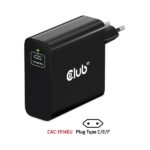 Club 3D Hálózati Töltő - CAC-1914EU (140W, GaN USB-C, PD 3.1) - Image 11