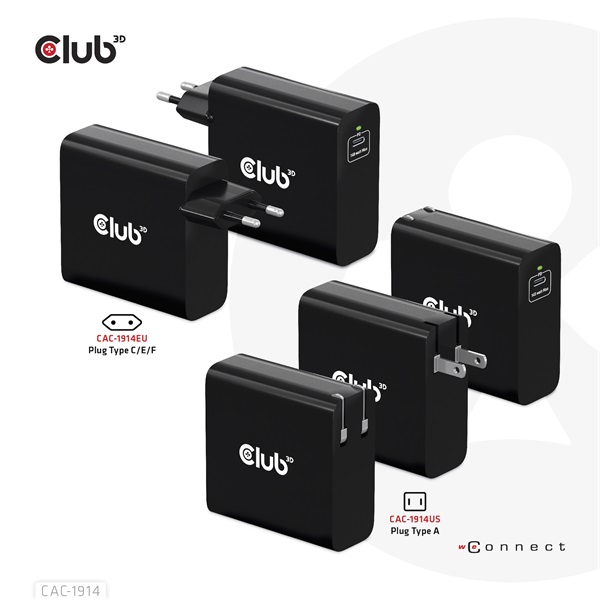Club_3D_Halozati_Tolto_-_CAC-1914EU_USB-C_140W_GaN_technologia_PD_31-i465743.jpg Club 3D Hálózati Töltő - CAC-1914EU (140W, GaN USB-C, PD 3.1) - Image 9