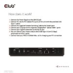 Club 3D KVM Switch - CSV-1585 (2xUSB-C to HDMI, DP, USB-C 100W PD3.0, 2xUSB-C, 3xUSB-A, 3,5 Jack, RJ45, 4k60Hz) - Image 6