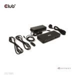 Club 3D KVM Switch - CSV-1585 (2xUSB-C to HDMI, DP, USB-C 100W PD3.0, 2xUSB-C, 3xUSB-A, 3,5 Jack, RJ45, 4k60Hz) - Image 7