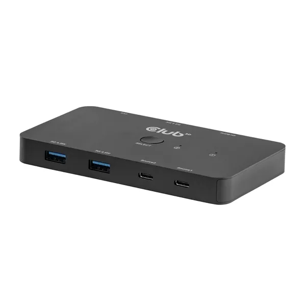 Club 3D KVM Switch - CSV-2512 (USB-C to 4xHDMI 4K60Hz, Alternate Mode, 5 Gbps, 100W) - Image 2