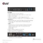 Club 3D KVM Switch - CSV-7210 (Dual DisplayPort, 4K60Hz, HDMI, KVM, IR távirányító) - Image 9