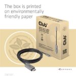 Club 3D Kábel - CAC-1587 (USB-C Gen 2 to HDMI, 4K120HZ 8K60HZ, HDR10+, DSC1.2, 3m, aktív) - Image 9