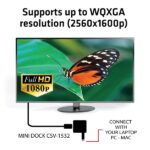 Club 3D Notebook Dokkoló - CSV-1532 (60W, 3.0 USB-C to D-Sub, VGA, 3.0 USB-A, (for Data) 3.0 USB-C) - Image 6