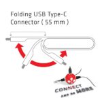 Club 3D Notebook Dokkoló - CSV-1532 (60W, 3.0 USB-C to D-Sub, VGA, 3.0 USB-A, (for Data) 3.0 USB-C) - Image 7