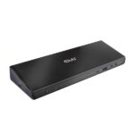 Club 3D Notebook Dokkoló - CSV-1562 (60W, 3.2 USB-C to 3xHDMI, 2x DP, 6x 3.2 USB-A, RJ45. 3,5 Jack)