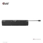 Club 3D Notebook Dokkoló - CSV-1565 (100W, USB-C to 5xUSB-A Gen 1, 2x USB-A 2.0, HDMI, DP,VGA, RJ45, Micro SD, 3,5 Jack) - Image 4