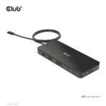 Club 3D Notebook Dokkoló - CSV-1581 (140W, Thunderbolt 4 to 3xThunderbolt 4, 3xUSB-A, SD, TF, RJ45, 3,5 Jack, DC) - Image 3