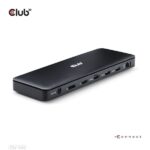Club 3D Notebook Dokkoló - CSV-1582 (140W, Thunderbolt 4, DP, 2xHDMI, USB-C, 4xUSB-A, SD, TF, RJ45, 3,5 Jack, DC) - Image 7